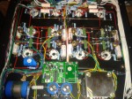 Under Chassis View of Faulty Ming Da MC34-AB Amplifier